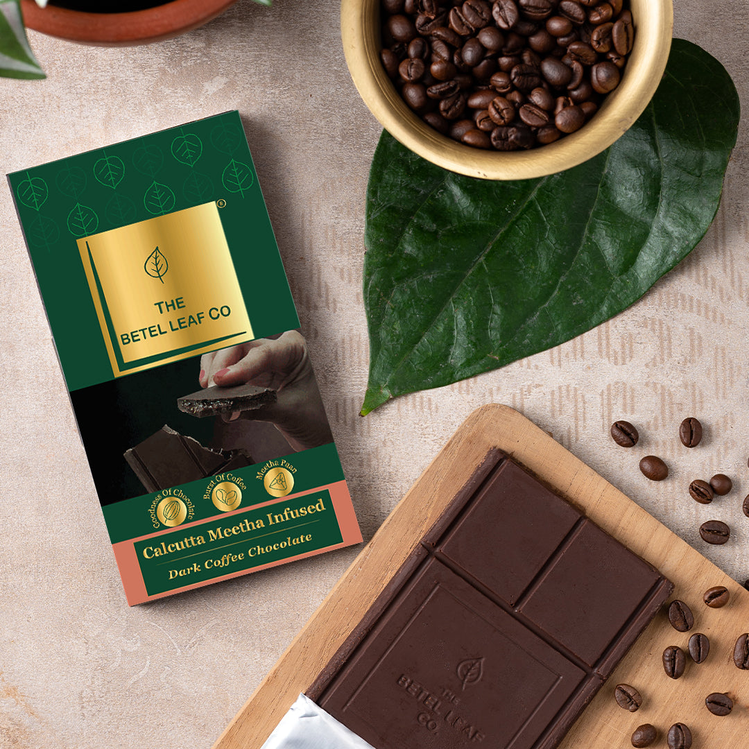 Dark Coffee Chocolate Paan Bar (100g)