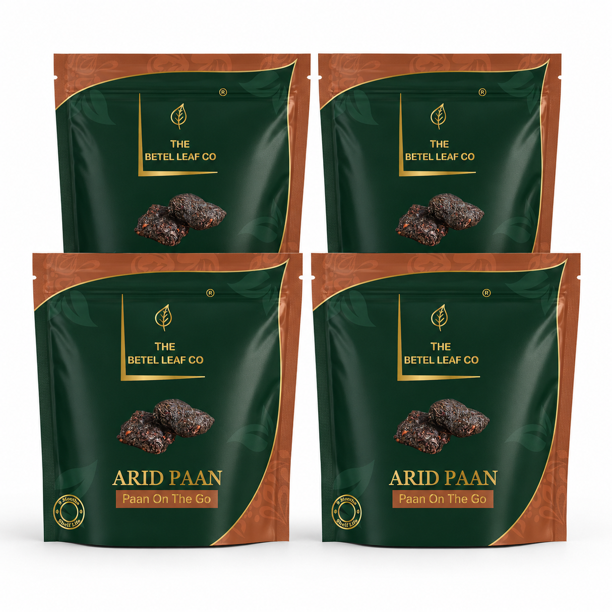 Arid (Dry) Calcutta Meetha Paan (4 Pack)