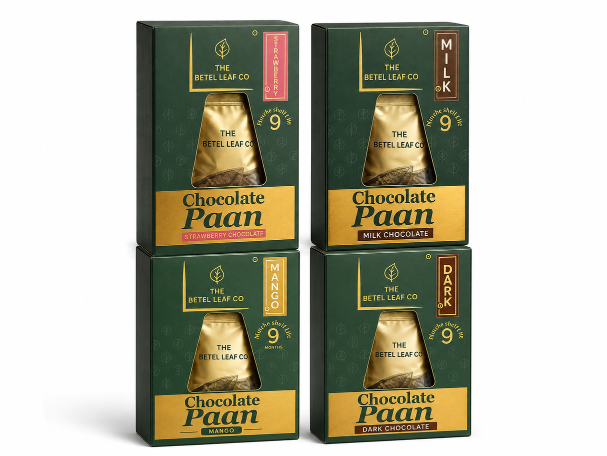 Chocolate Paan Dessert (Combo Pack of 4)
