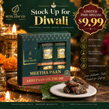 Calcutta Meetha Mini Paan Arid (Dry) "Grab N Go" (Pack Of 12)