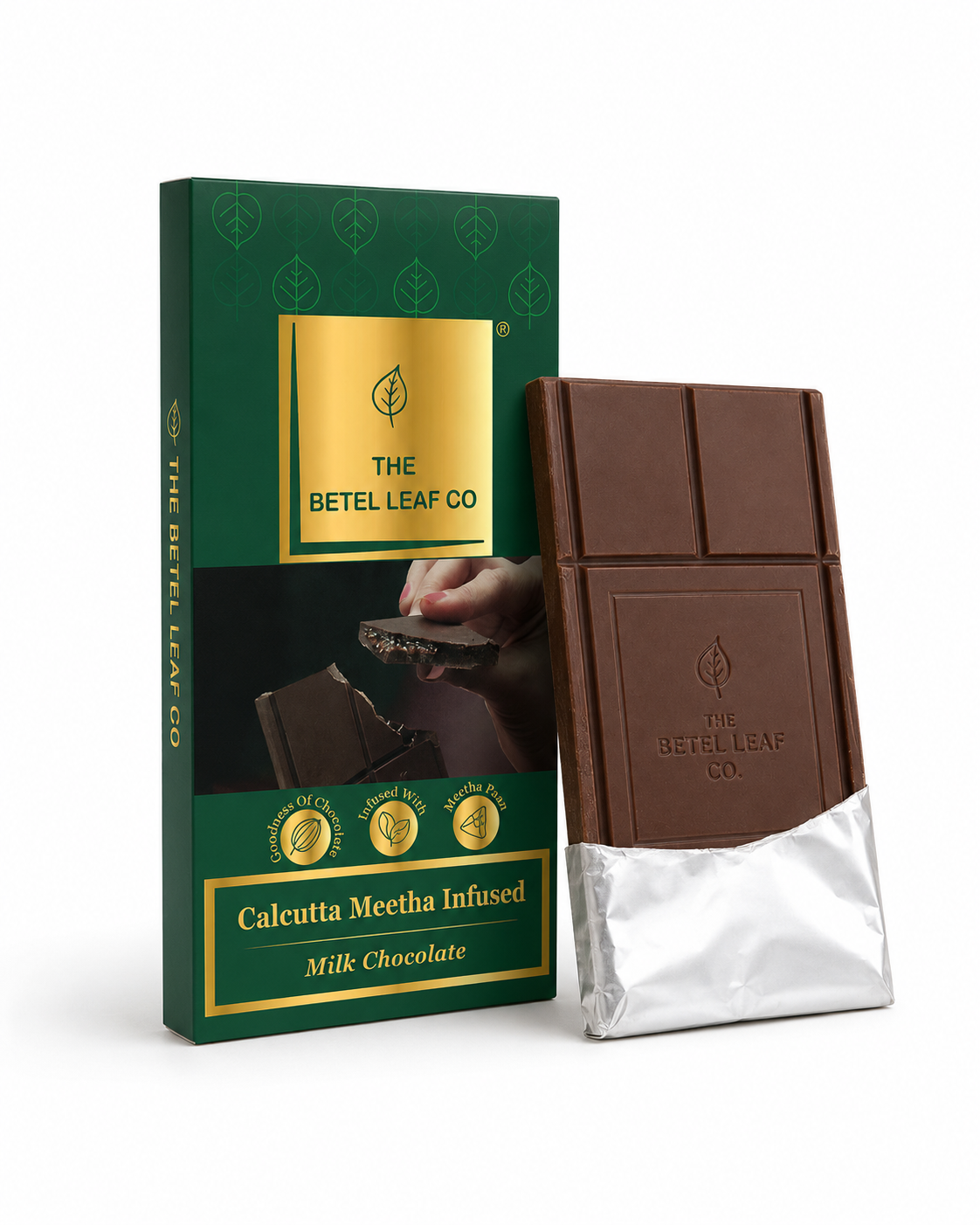 Betel Leaf Paan Chocolate Bar- MILK