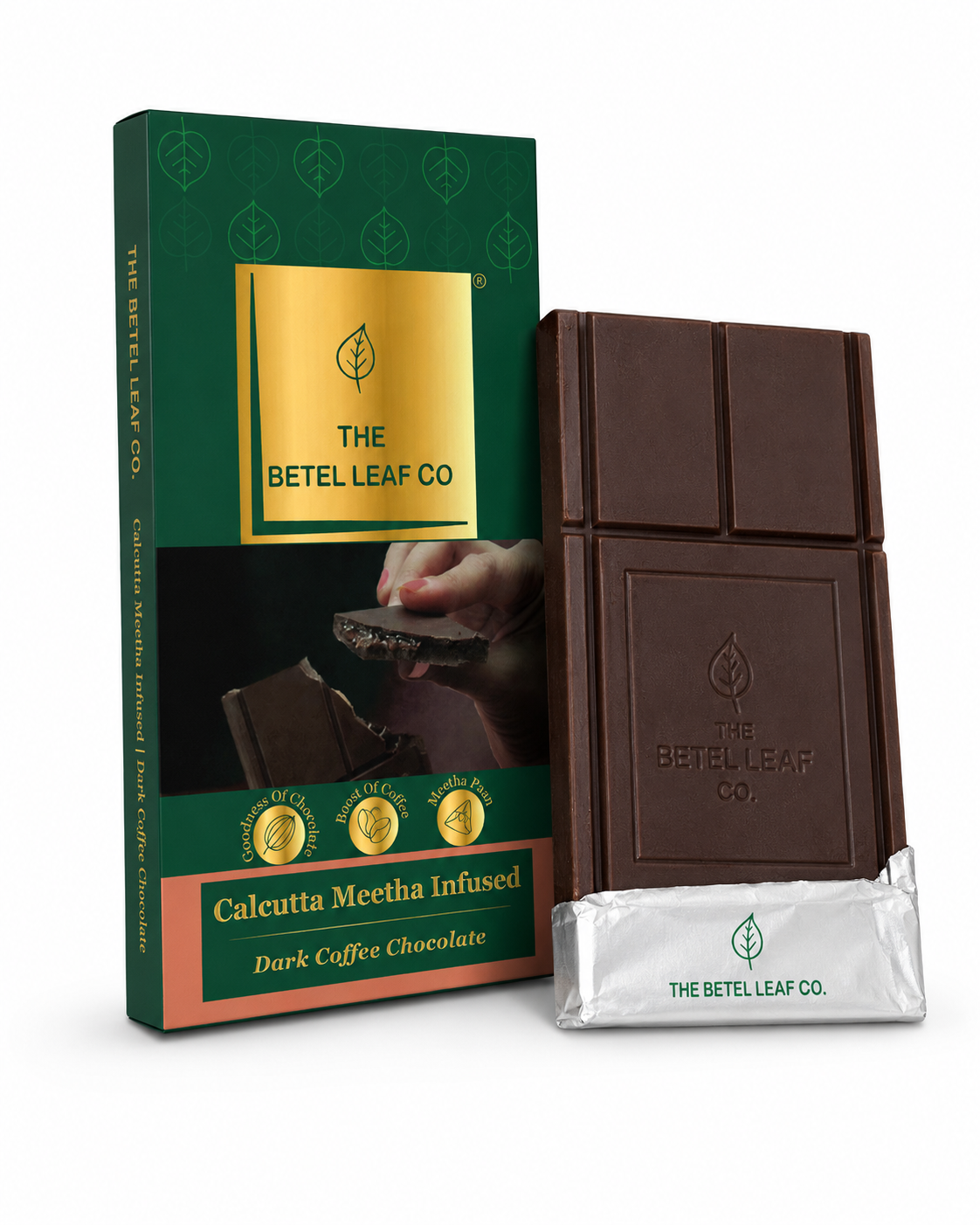 Betel Leaf Paan Chocolate Bar- COFFEE