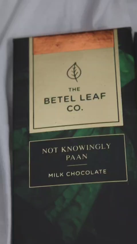 2 Pack Betel Leaf Paan Chocolate Bar- COFFEE & MINT